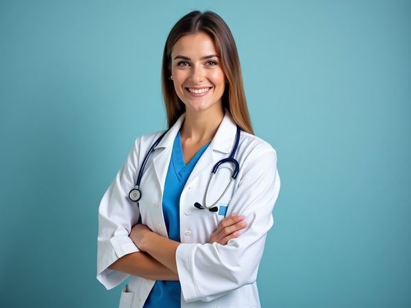 Doctor headshot example