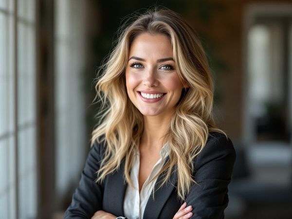 Real estate headshot example